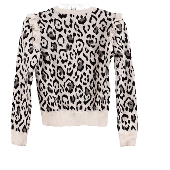Rachel Zoe Leopard Heidi Sweater size XS - Picture 4 of 16